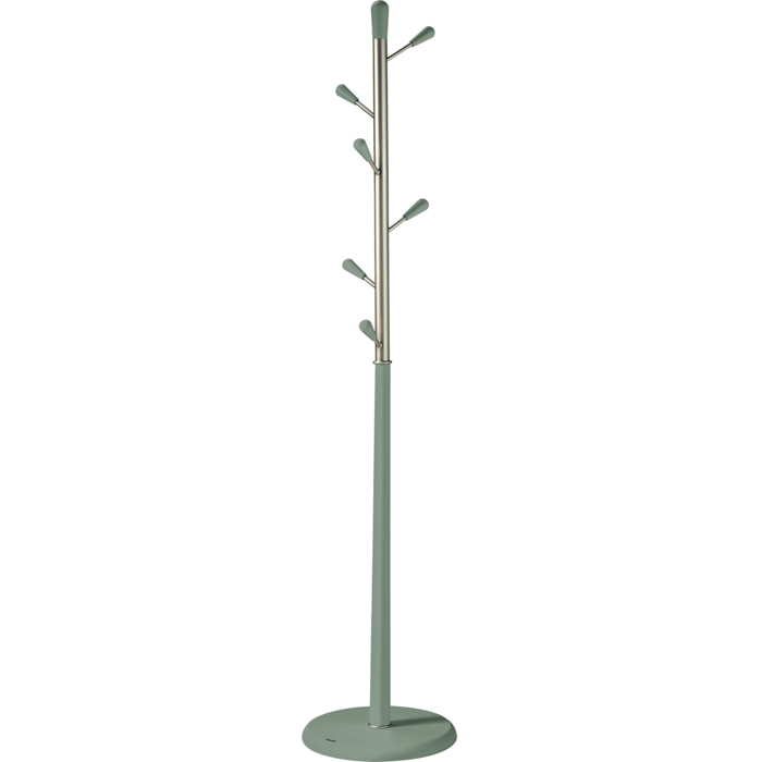 Perchero Ellie madera haya verde 190x37x37 cm