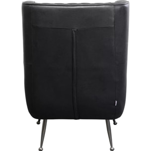 Fauteuil Nonna noir Kare Design