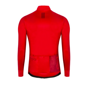 Maglia a manica lunga ECOON modello Mont Ventoux in rosso