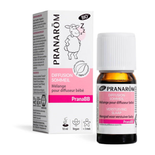 Pranarom - Diffusion sommeil pour bébé - Bio - 10 ml