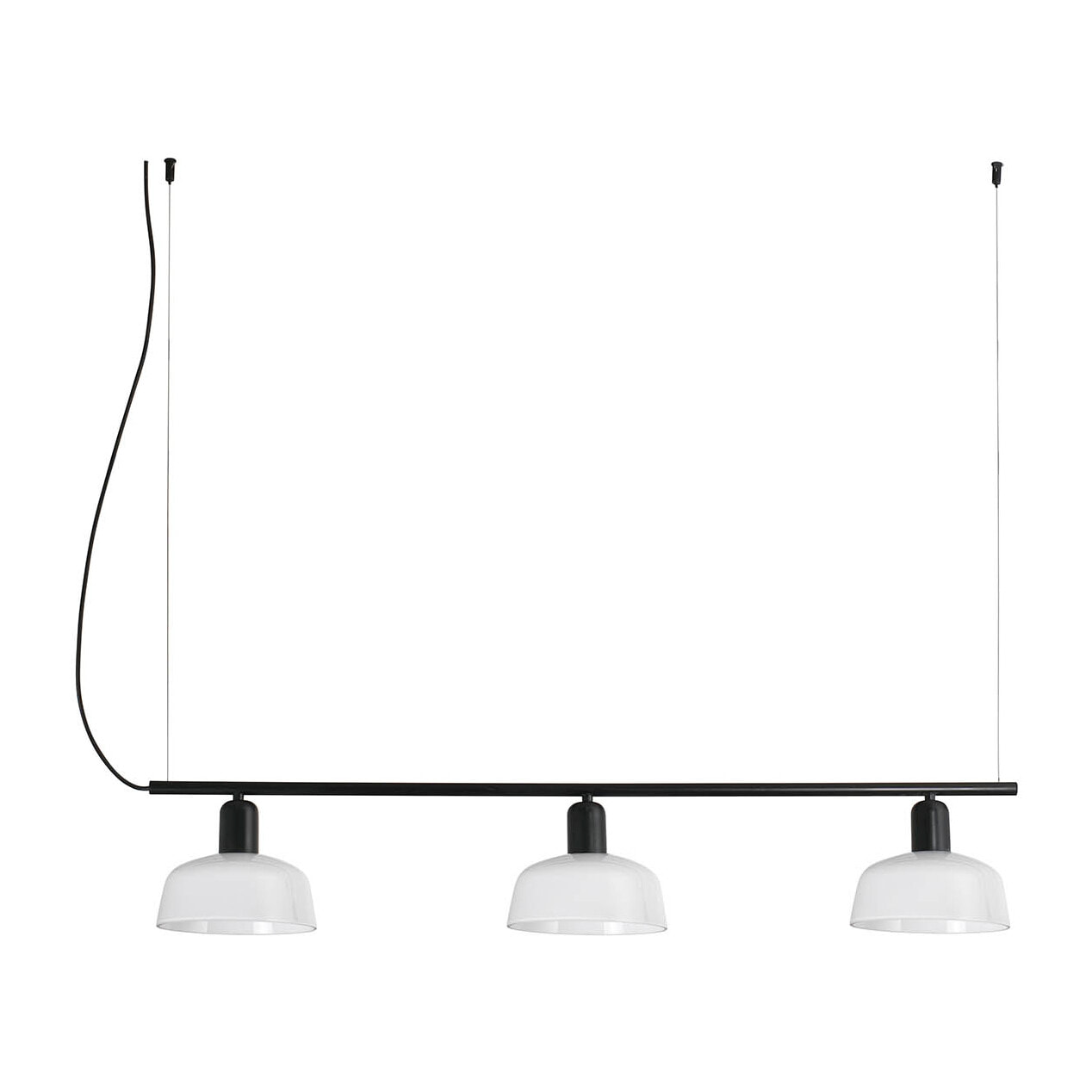 TATAWIN LINEAL S Lampe suspension linéaire blanche