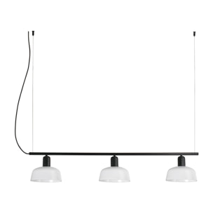 TATAWIN LINEAL S Lampe suspension linéaire blanche