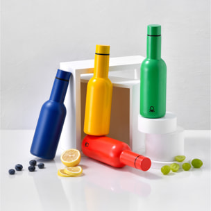 Botella de agua 550ml, azul, United colors of Benetton