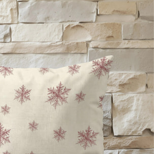 Housse de coussin 100% algodón Christmas Red Toile 50x50 cm