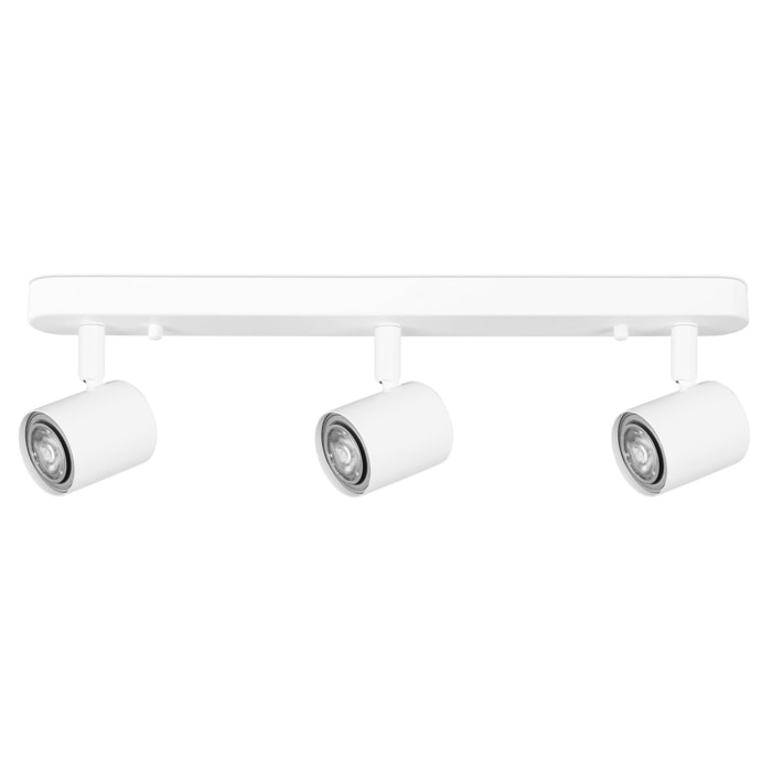 Forlight Keeper Triplex proyector triple para bombillas Gu10 en color blanco