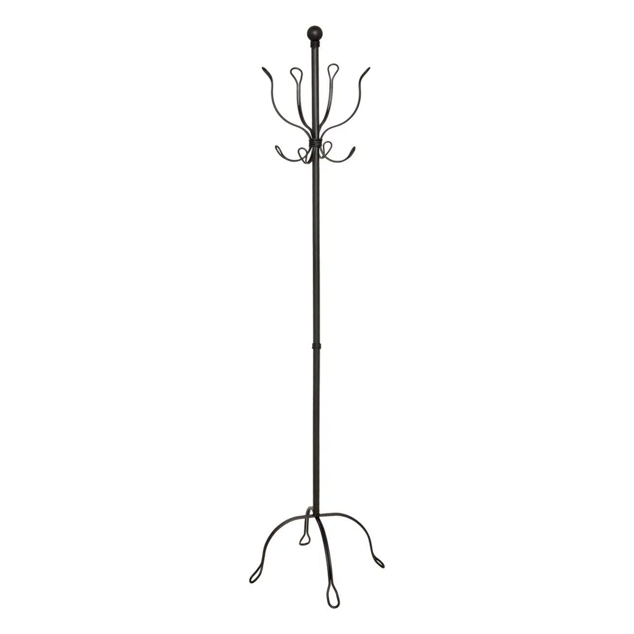 Porte-manteau Remo noir L47xp47xH170cm