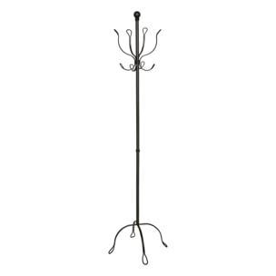 Porte-manteau Remo noir L47xp47xH170cm