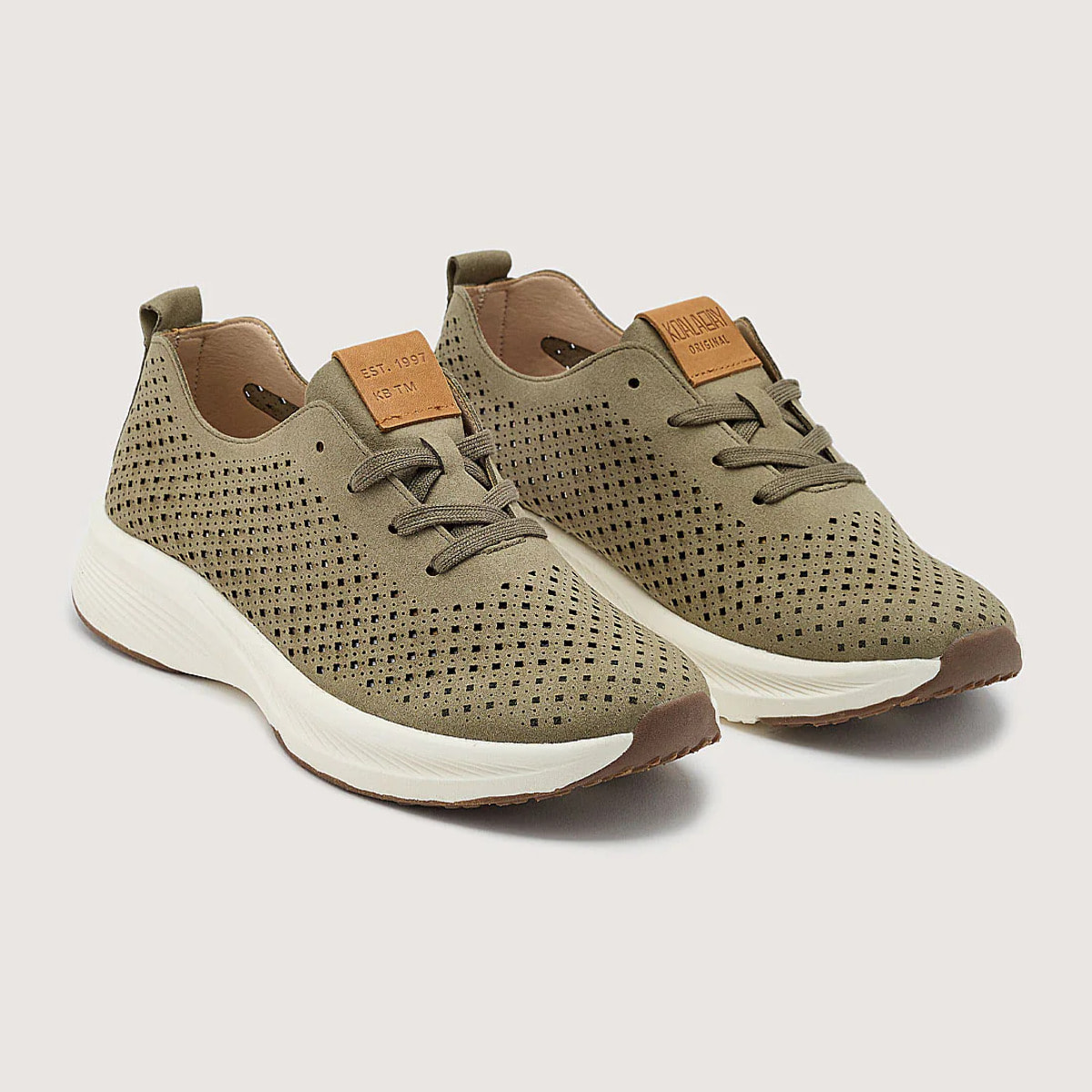 Zapatillas Memory Foam Caqui - Isthar