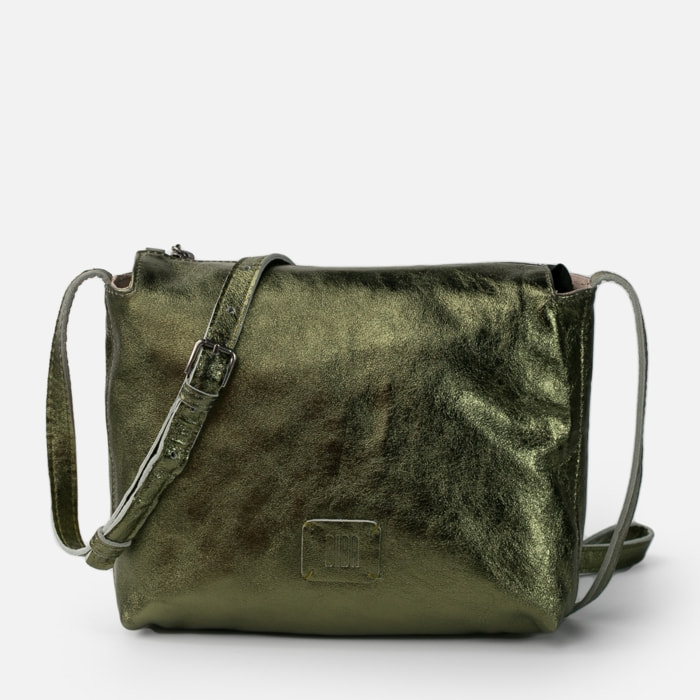 Bandolera BIBA Chester Smog de piel