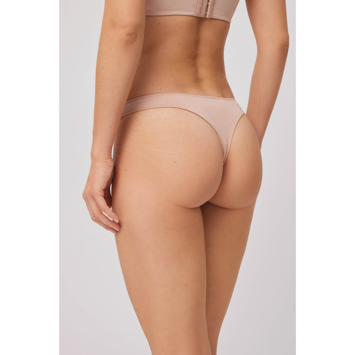 Perizoma in lingerie beige