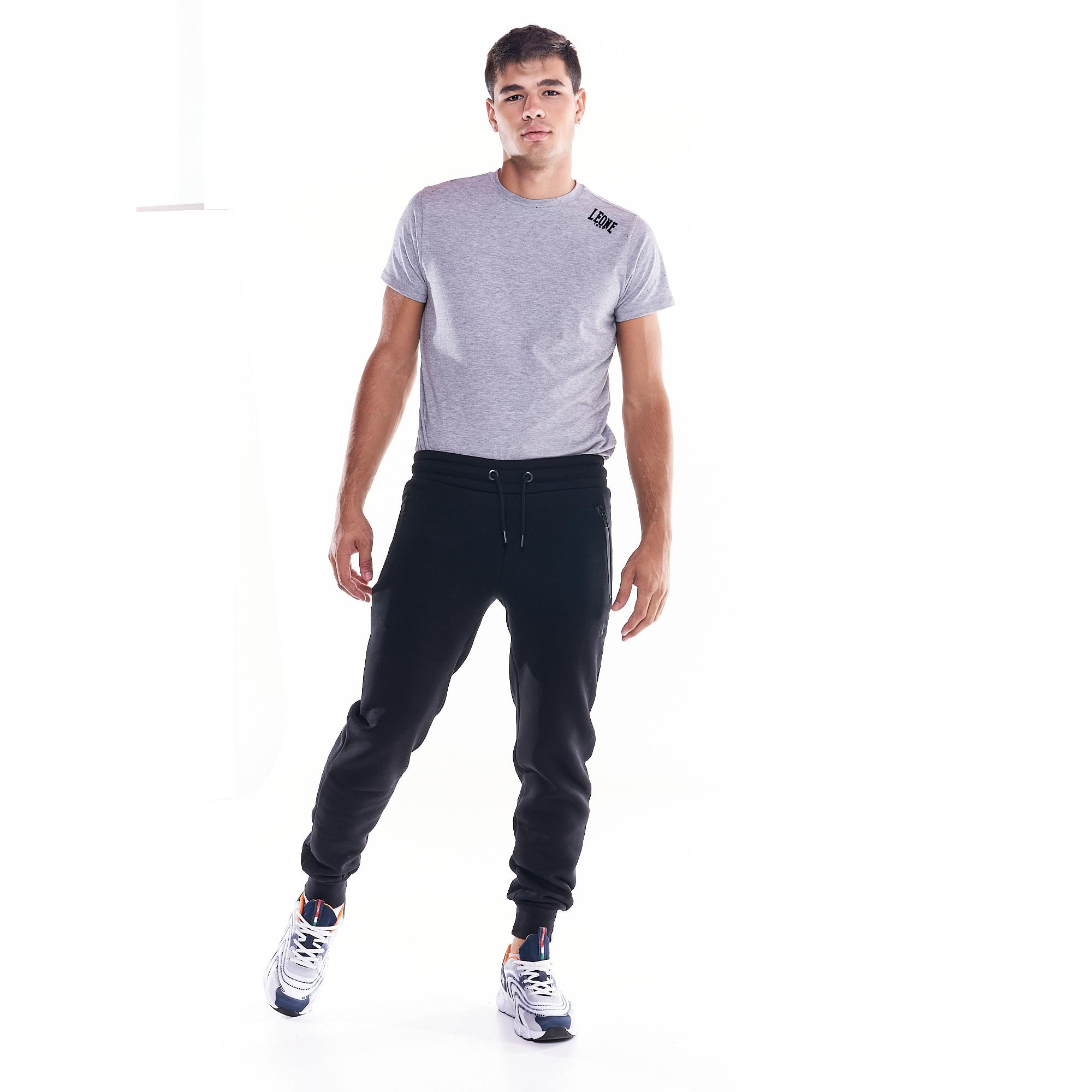 Pantalón polar hombre con elástico Soft Basic icono león