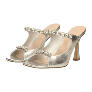 Sandali Donna Tata Italia Argentato