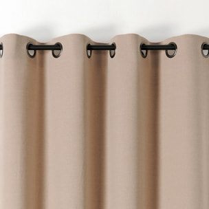 Rideau en 100% lin Libeccio - Beige