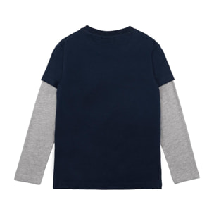 T-shirt da bambino a manica lunga Leone 1947 Wacs