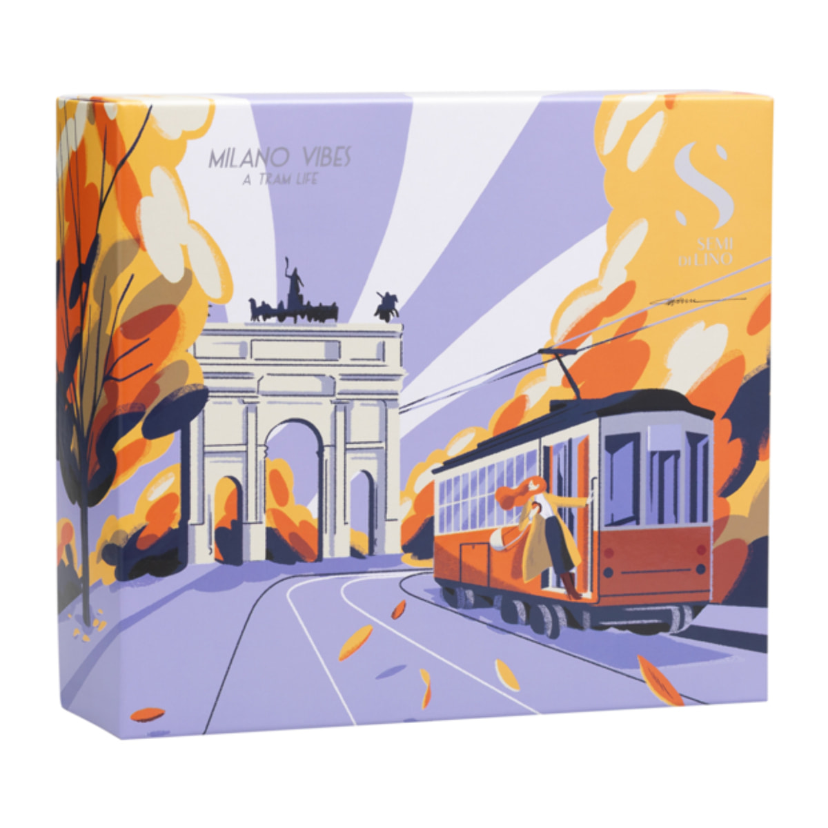 ALFAPARF MILANO Set Holiday Semi Di Lino Smooth Shampoo 250ml + Mask 200ml + Leave In 125m