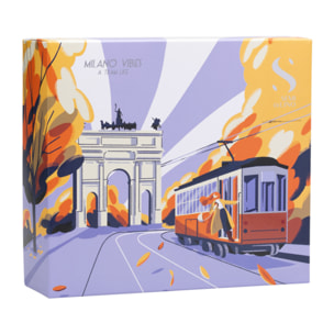 ALFAPARF MILANO Set Holiday Semi Di Lino Smooth Shampoo 250ml + Mask 200ml + Leave In 125m