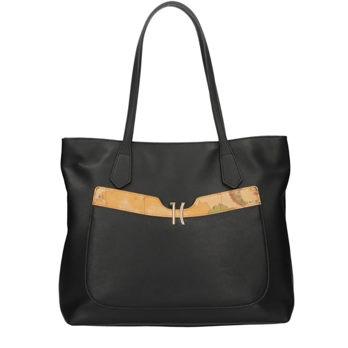 Alviero Martini 1a Classe Borsa a Spalla Shopper Donna Nero