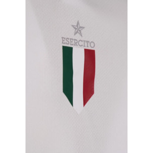 Polo Esercito padel bianca uomo