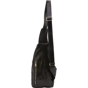 Marsupio  da uomo In Vera pelle Made in Italy 33x17x7 cm