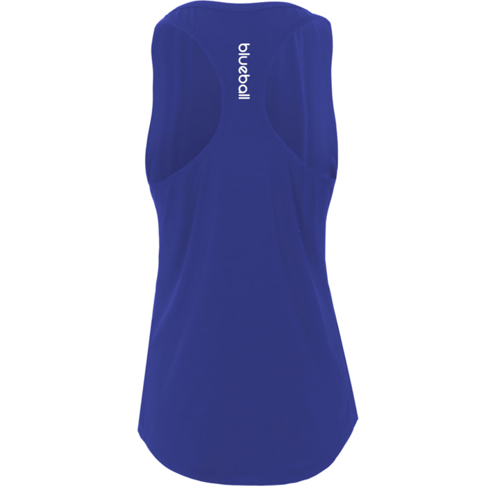 Camiseta slim sin mangas para mujer BLUEBALL Vega - Azul