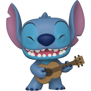 Lilo & Stitch Disney POP! Figure in Vinile Stitch con Ukulele 9 cm Funko