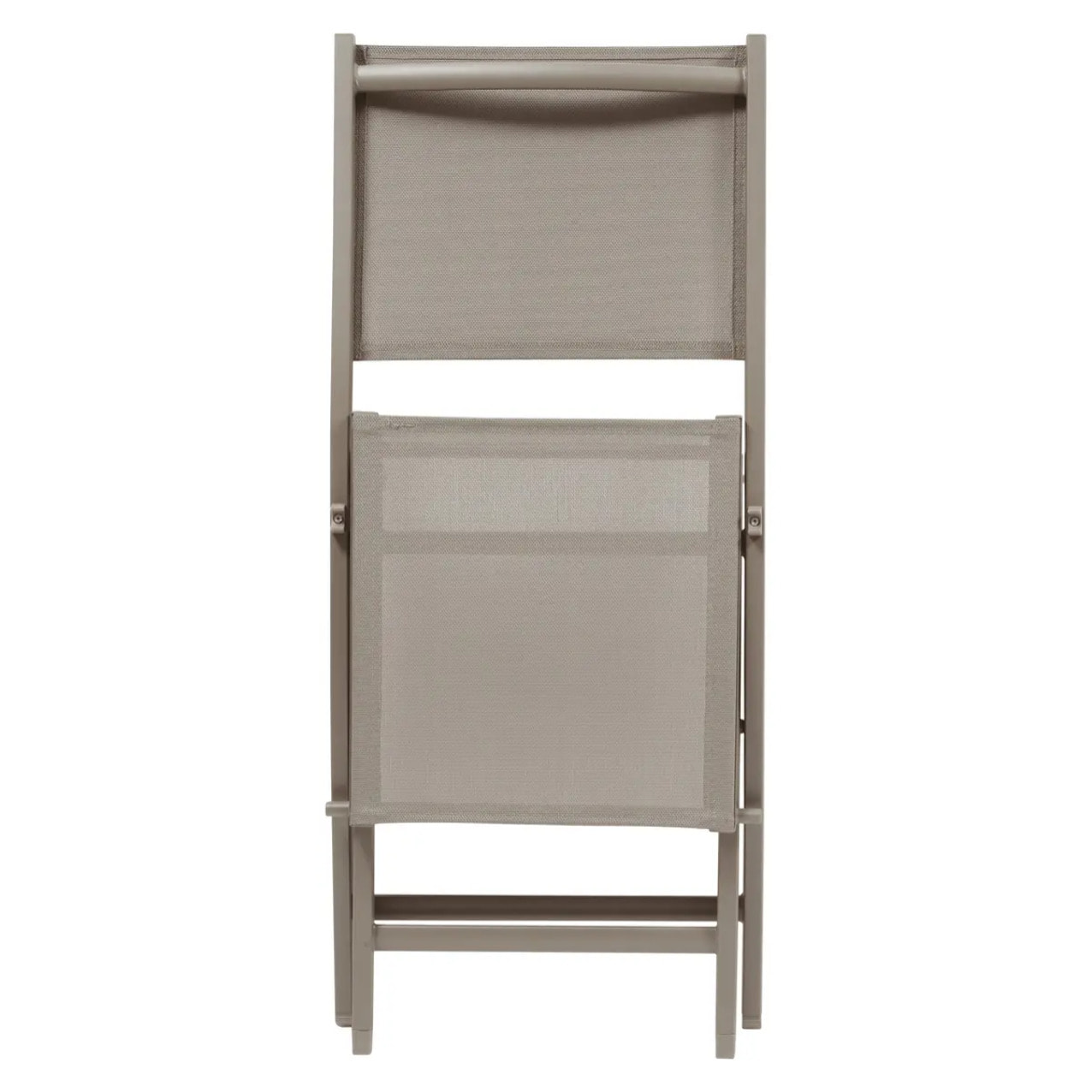 Lot de 4 Chaises de jardin Essentia pliables noisette