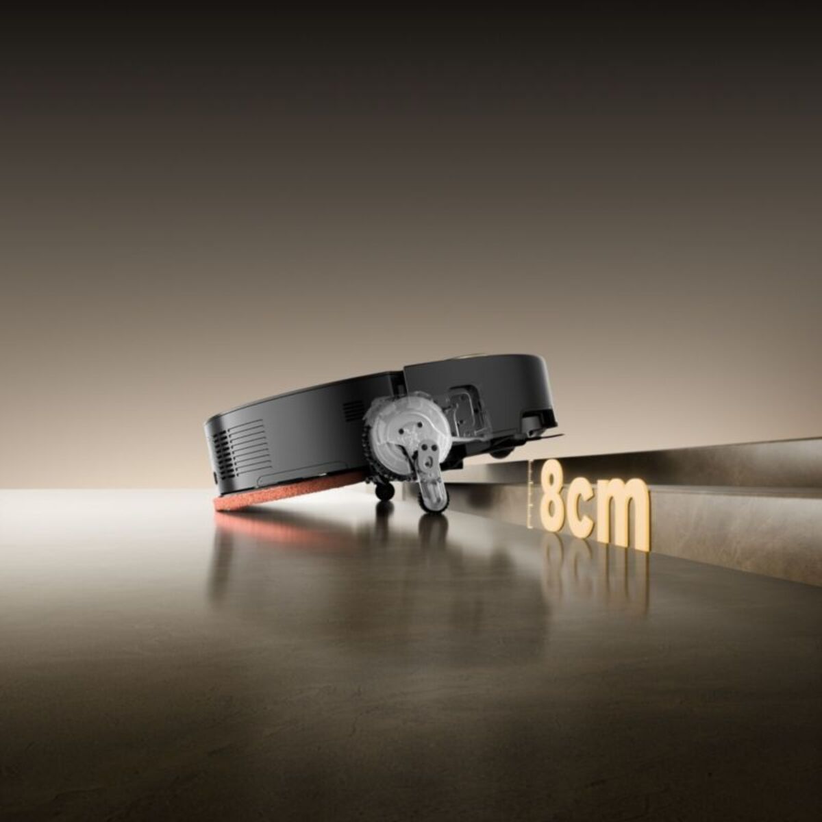 Robot Aspirateur Laveur MOVA Mobius 60 avec serpillères auto-interchangeables