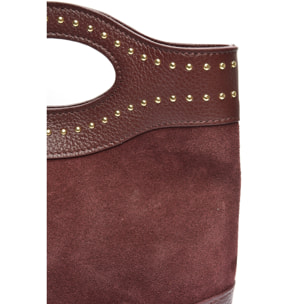 Borsa a tracolla Roberta M Bordeaux