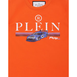 PHILIPP PLEIN Camiseta Cuello Redondo Ss RACING