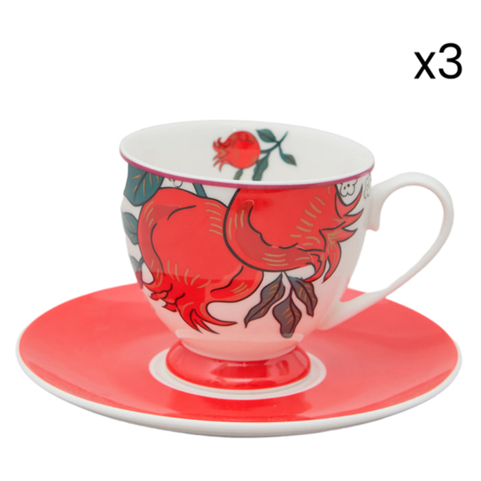 Set tè Alice da 3 pezzi