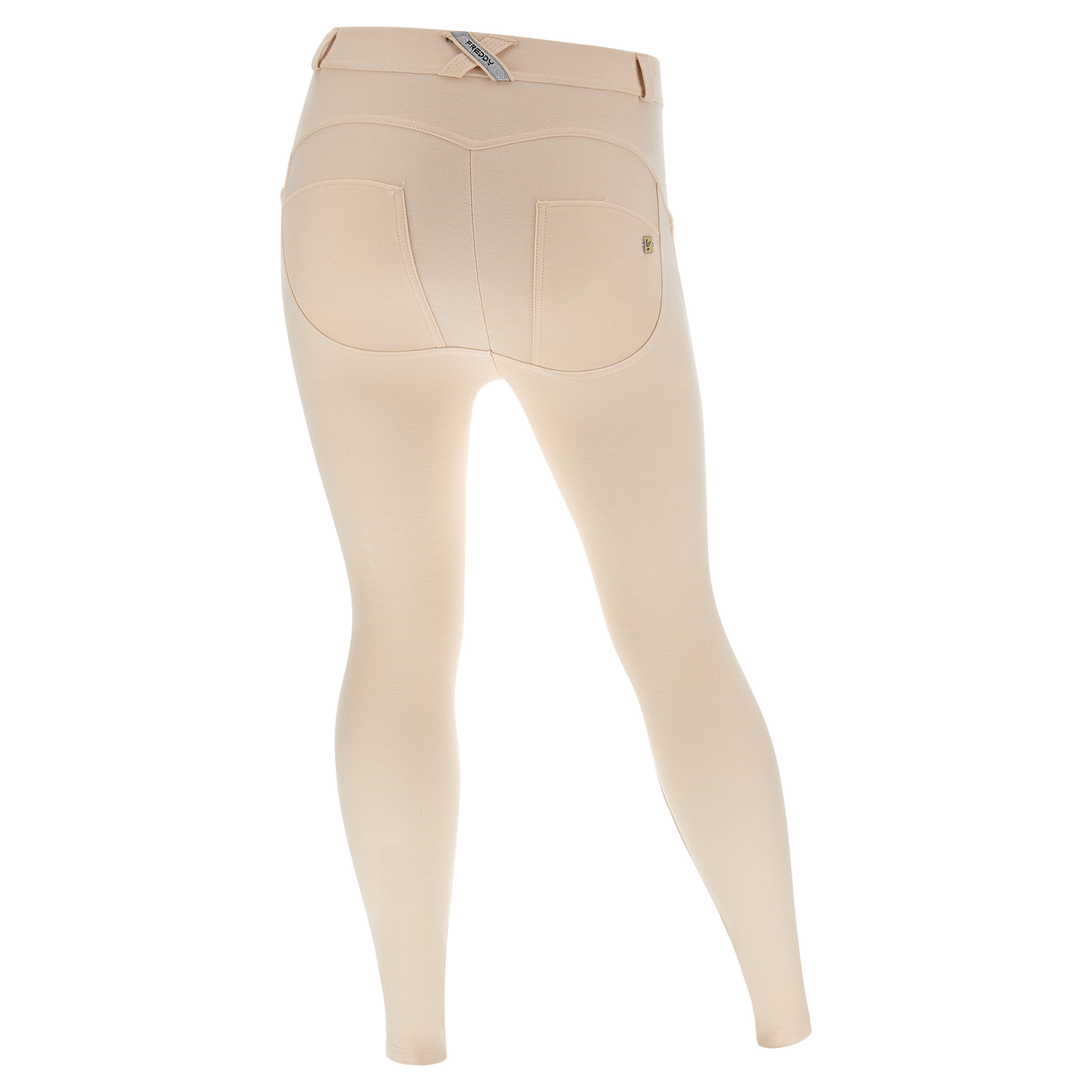 Pantaloni push up WR.UP® curvy jersey drill ecosostenibile