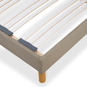 Sommier en Kit laine bouclée