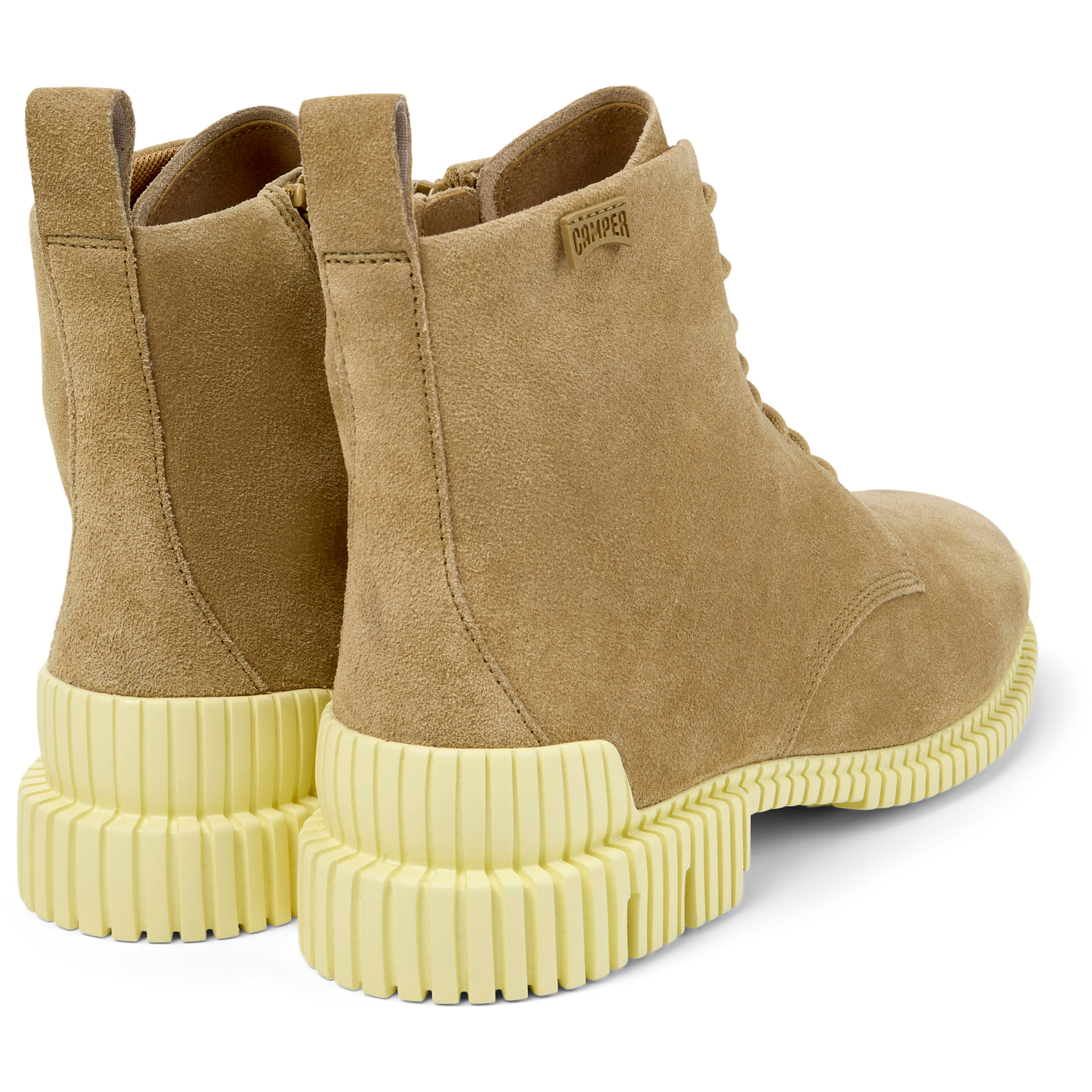 Botines - CAMPER Pix - Marron - Cuero de gamuza