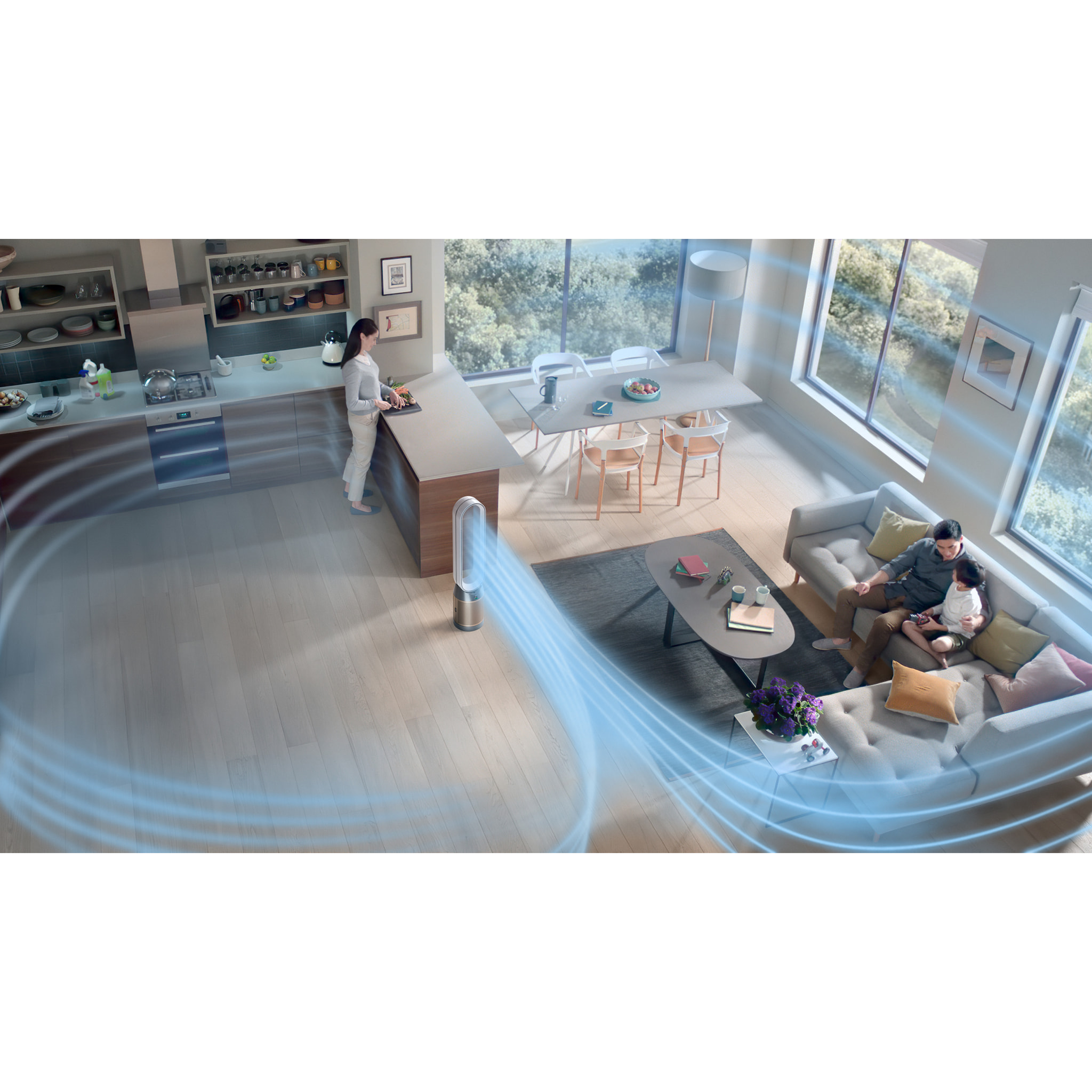 Purificatore ventilatore Dyson Purifier Cool™ Formaldehyde TP09  | Ricondizionato