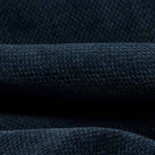 Canapé lit convertible 3 places tissu chenille avec matelas 10cm - Fabriqué en France NIDO