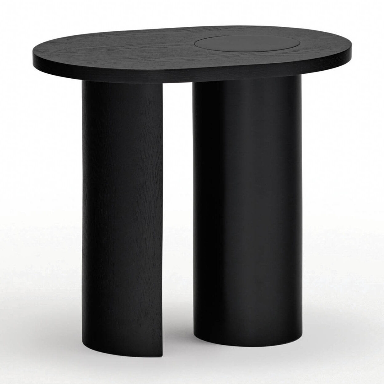 Mesa auxiliar Nori negro