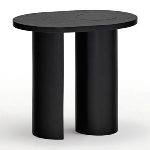 Mesa auxiliar Nori negro