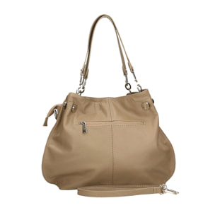 Borsa a mano da donna Made in Italy - Modello Ereba - 100% pelle - 38.0 x 30.0 x 12.0 cm