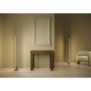 Consolle allungabile 90x42/302 cm Bora Noce