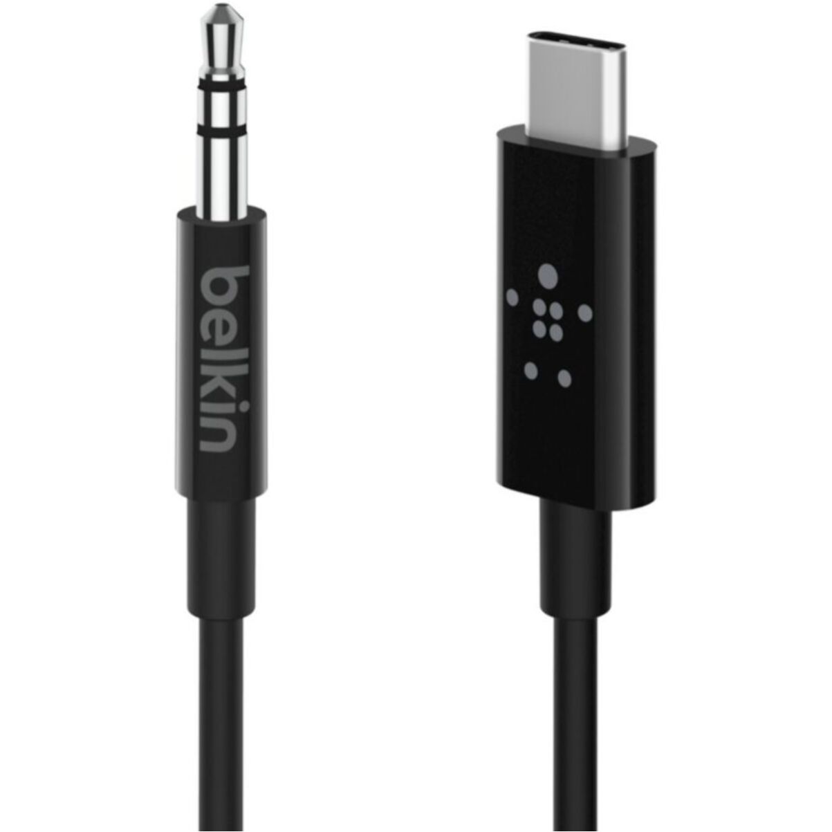 Câble BELKIN Jack 3.5mm Rockstar + Connecteur USB-C