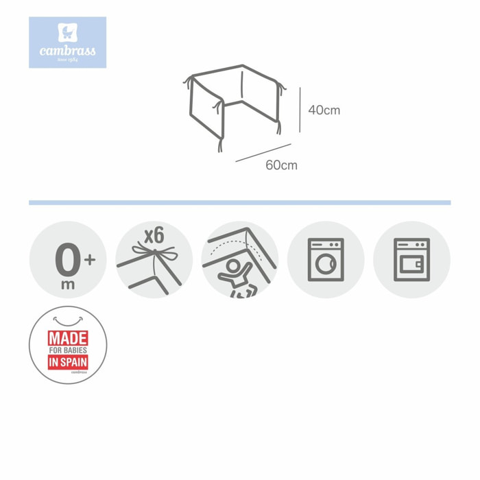 Cambrass Protector 60 (Cuna 60) Liso E