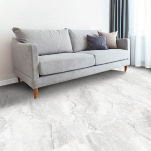 Revêtement sticker sol - MARBRE DE TRENTE - Rouleau adhésif Protection Anti-dérapant