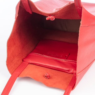 Pordenone Borsa Shopper Donna.Pelle autentica Dollaro