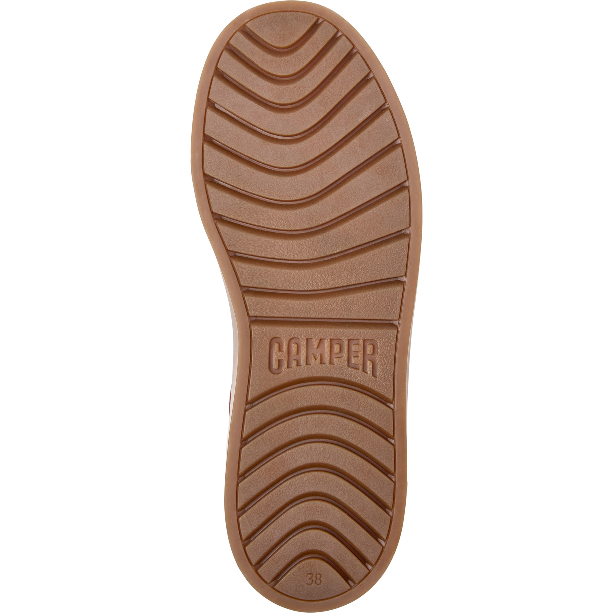 Sneakers - CAMPER Runner Twentyfive - Bordeaux - Pelle scamosciata