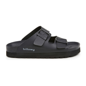 SANDALO CON ZEPPA BILLOWY NERO