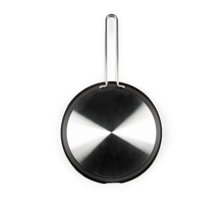 Poêle double 24 cm Excelsa – Amica, Aluminium Argenté