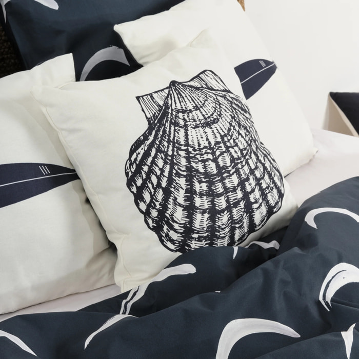 Housse de coussin 100 % coton 50x50 cm Tabarca A