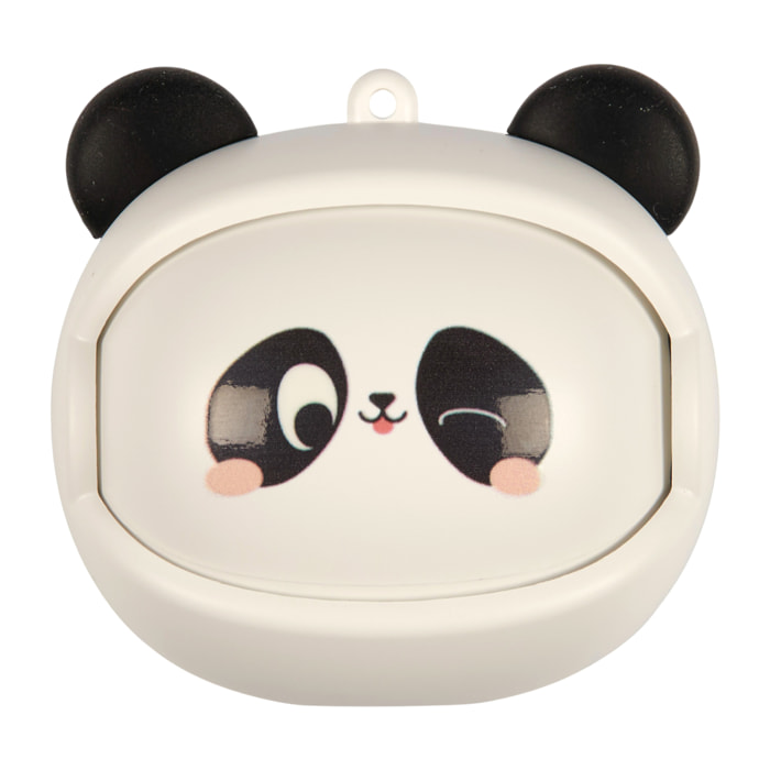 Enceinte Sans Fil - THE CONCEPT FACTORY - Multiface Panda Kawaii - Noir et Blanc
