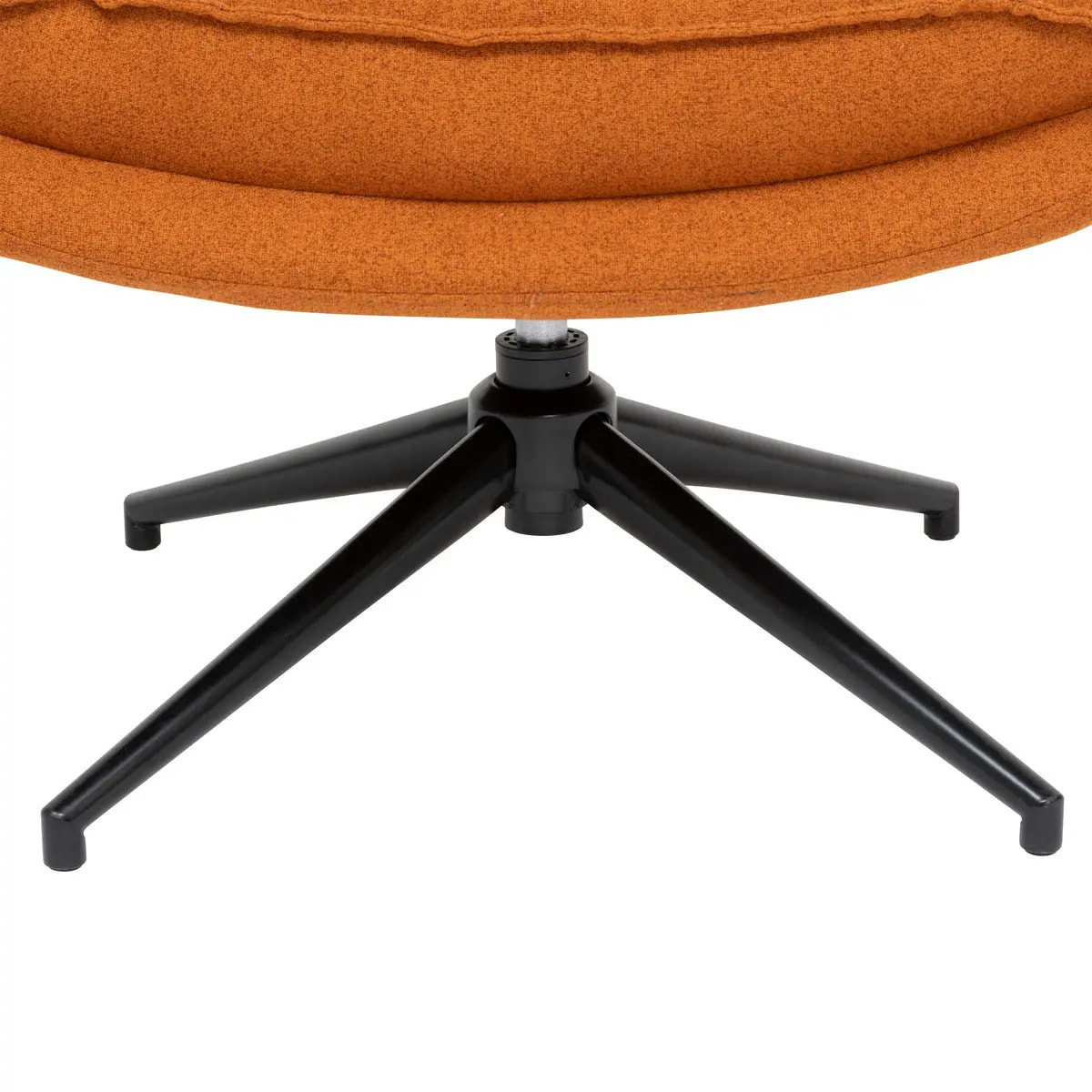 Fauteuil pivotant "Harper" ambre