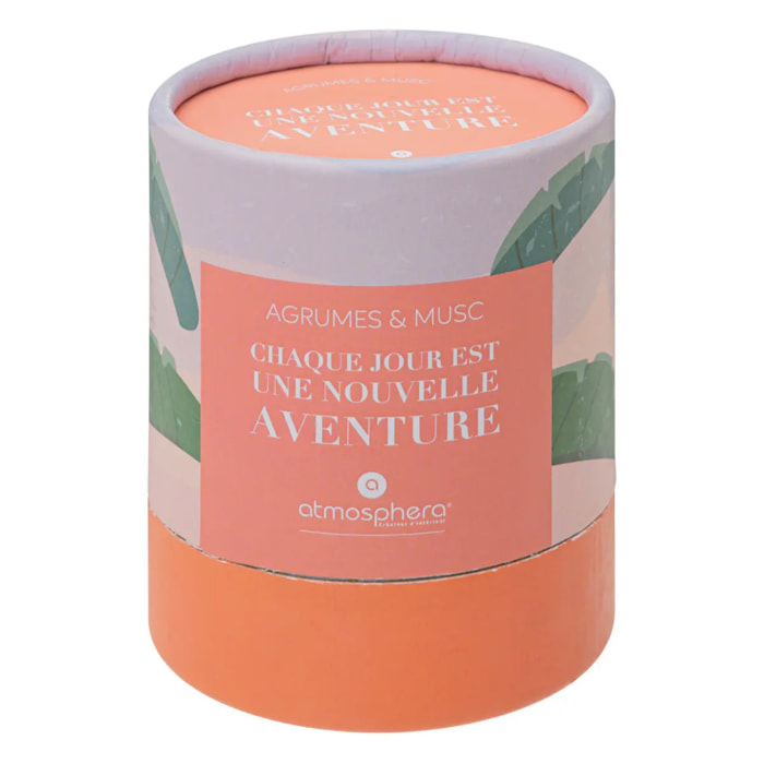 Bougie parfumée "Jomy" - argumes et musc - 200g